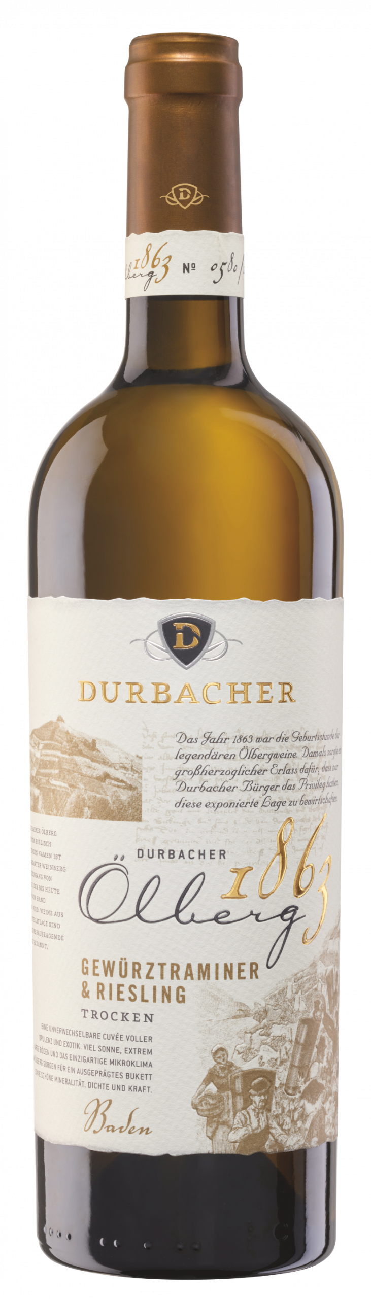 2023 Durbacher Ölberg Gewürztraminer & Riesling 1863 EDITION Trocken