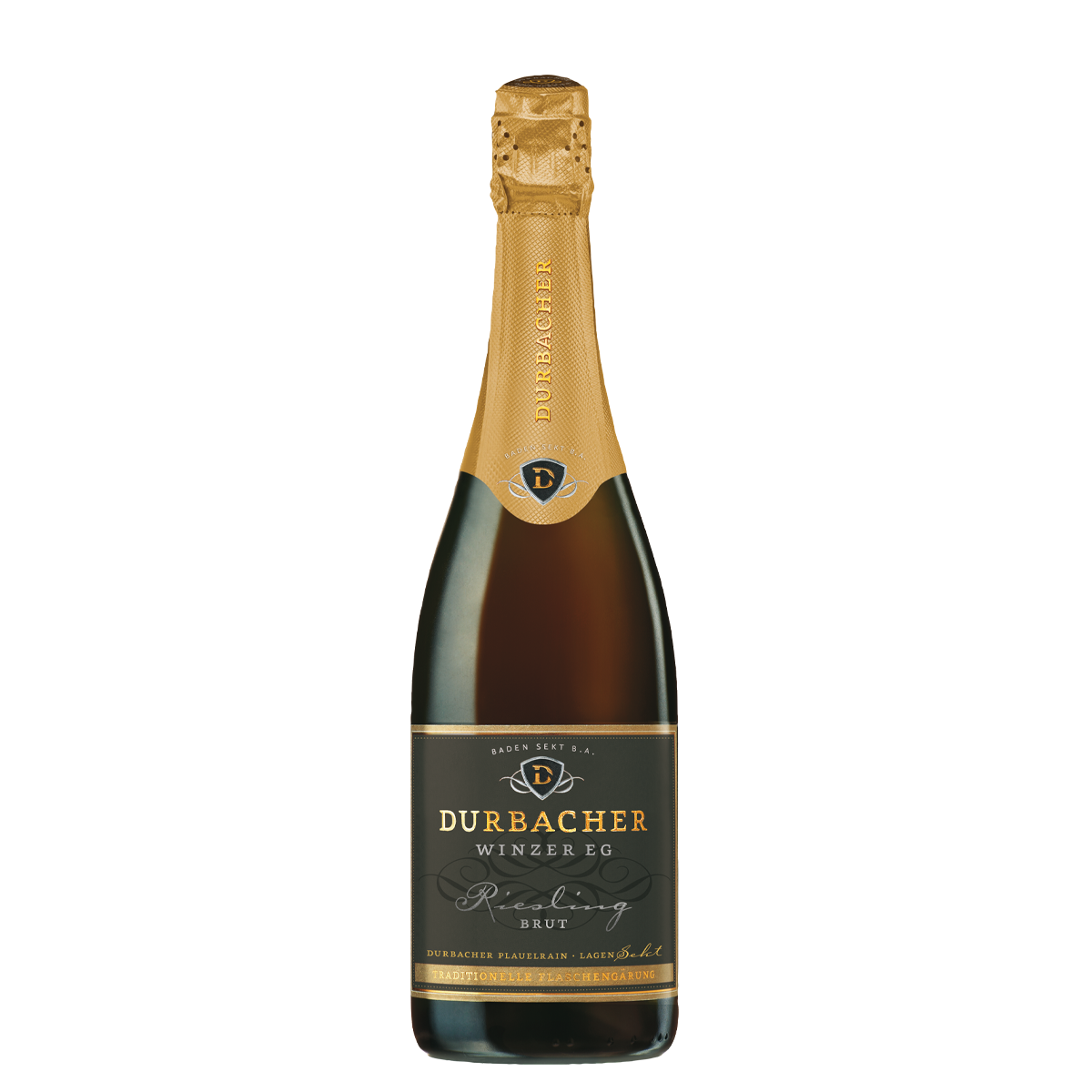 2022 Durbacher Plauelrain Riesling Sekt (Klassische Flaschengärung) Brut