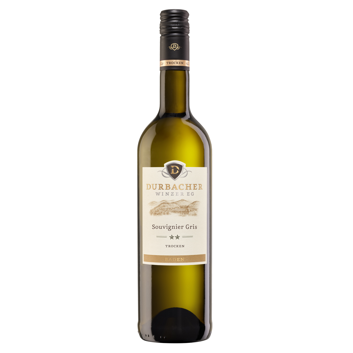 2025 Durbacher Souvignier Gris - 2 STERN - trocken - KLASSIK