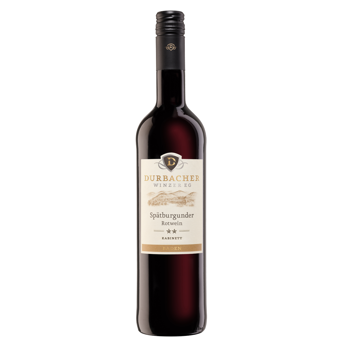 2023 Durbacher Spätburgunder Rotwein - 2 STERN - KLASSIK